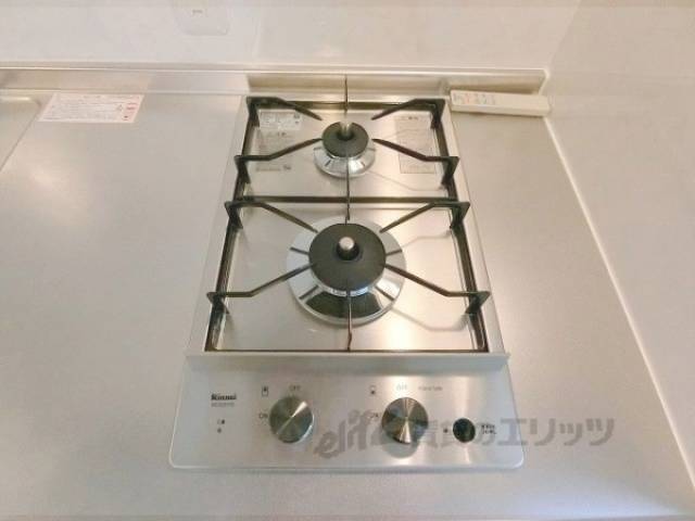 キッチン　ガス2口コンロ