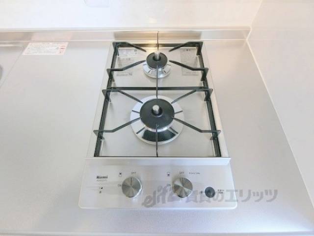 キッチン ガス2口コンロ