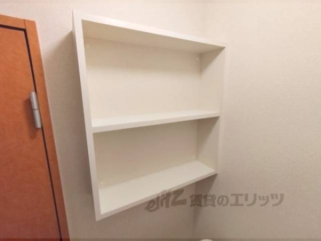 洗濯機置場　棚