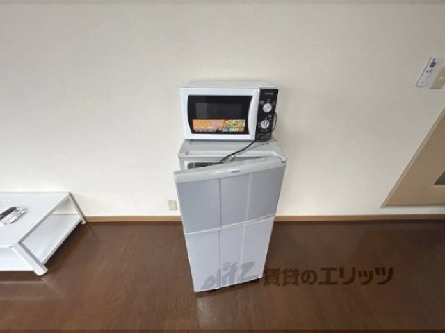 冷蔵庫置場　電子レンジ