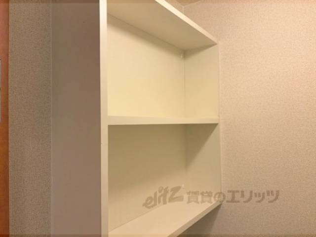 洗濯機置場　棚