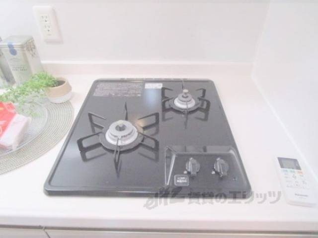 キッチン　ガス2口コンロ