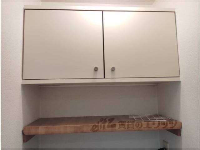 洗濯機置場　収納