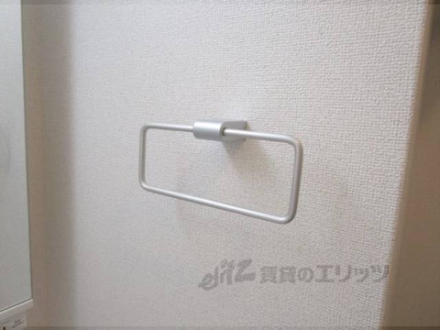 洗面所　タオル掛け