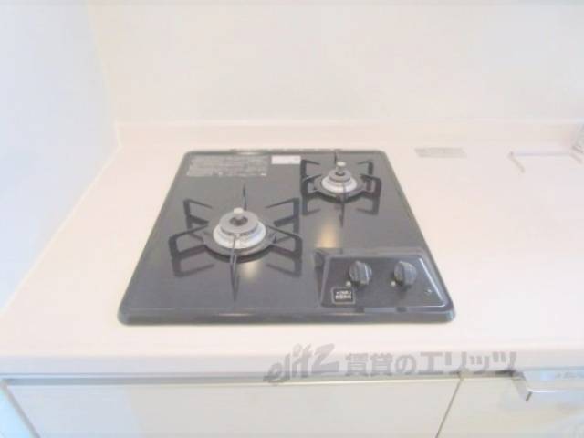 キッチン　ガス2口コンロ