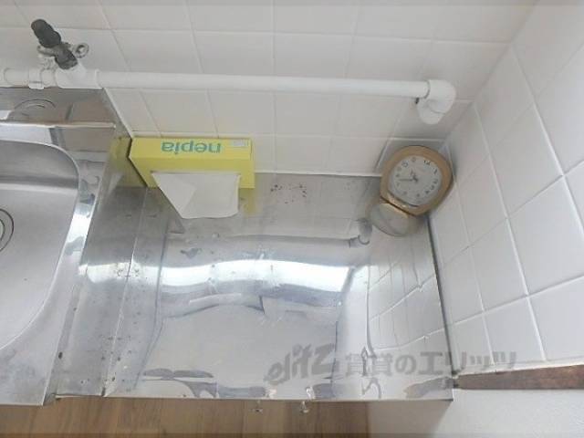 キッチン　コンロ置き場