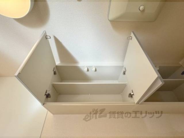収納　キッチン後ろ収納
