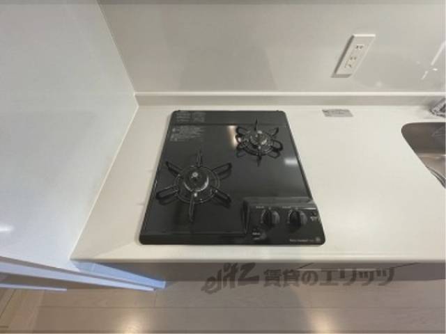 キッチン　２口コンロ