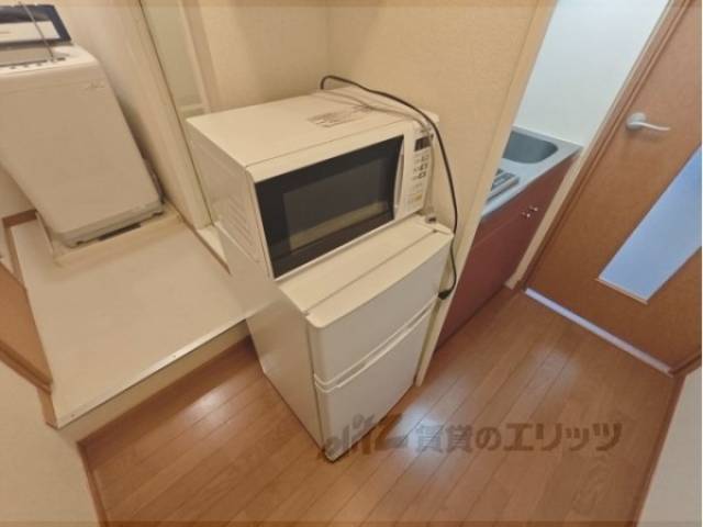 レンジ、冷蔵庫