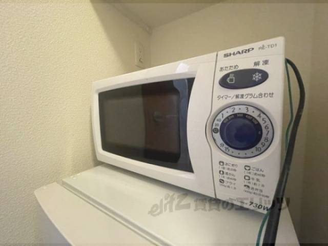 冷蔵庫置場　電子レンジ