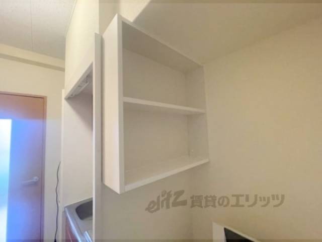 洗濯機置場　棚