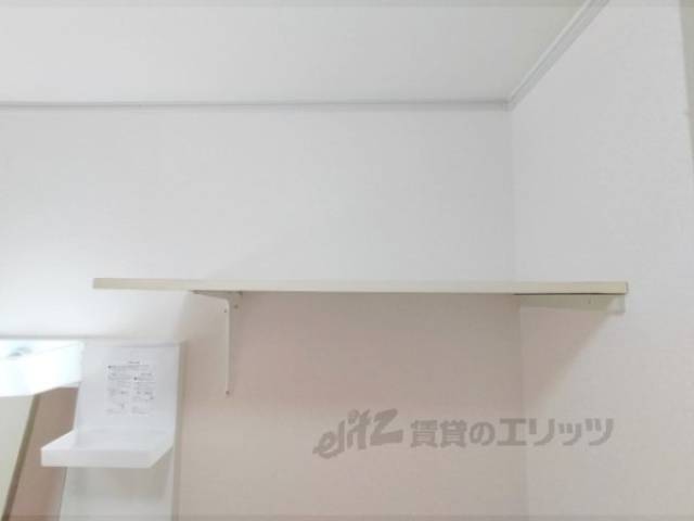 洗濯機置場　棚