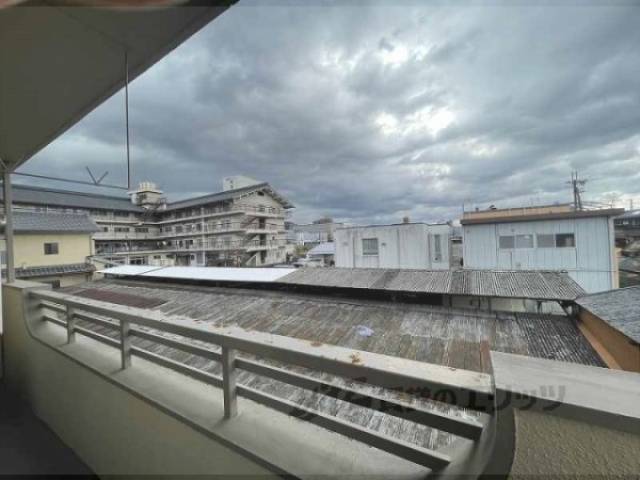 眺望　ベランダから左の景色