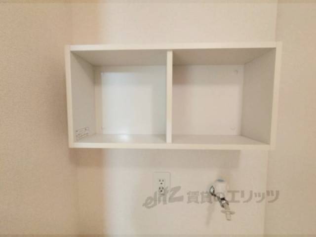 洗濯機置場　棚