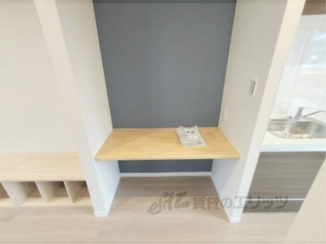 リビング　作業台