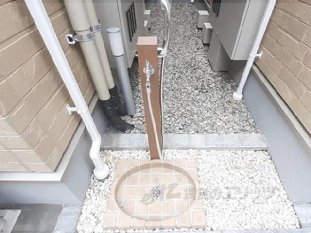 ペット用足洗い場