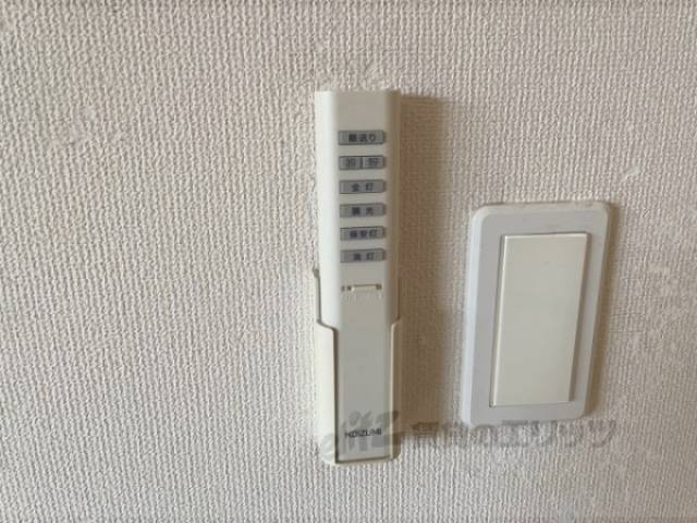 照明リモコン　各居室設置