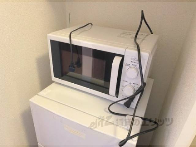 付属電子レンジ