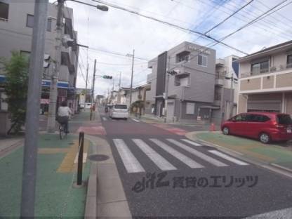 前面道路