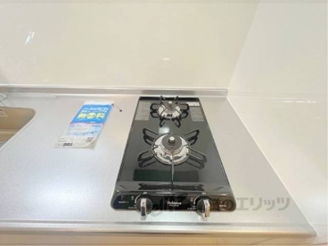 キッチン　ガス2口コンロ