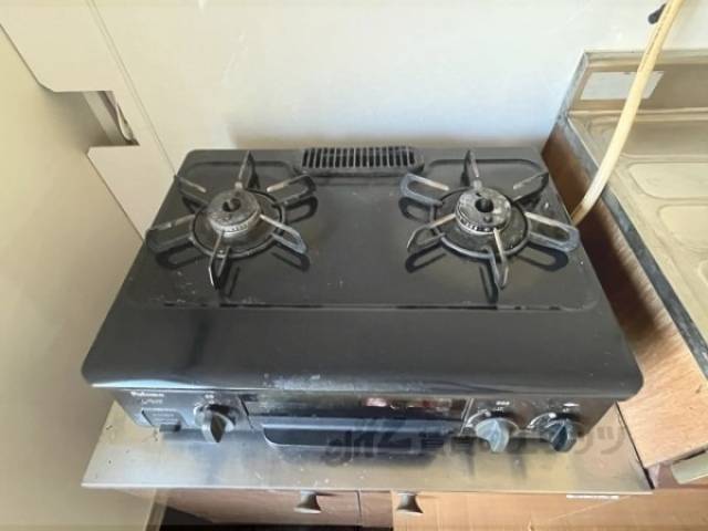 キッチン　2口ガスコンロ