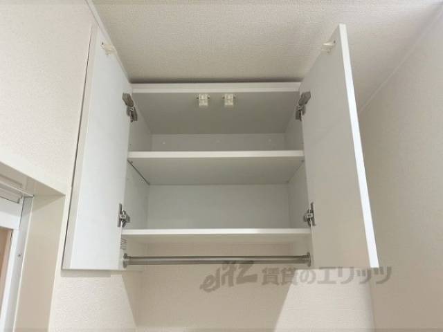 洗濯機置場　棚