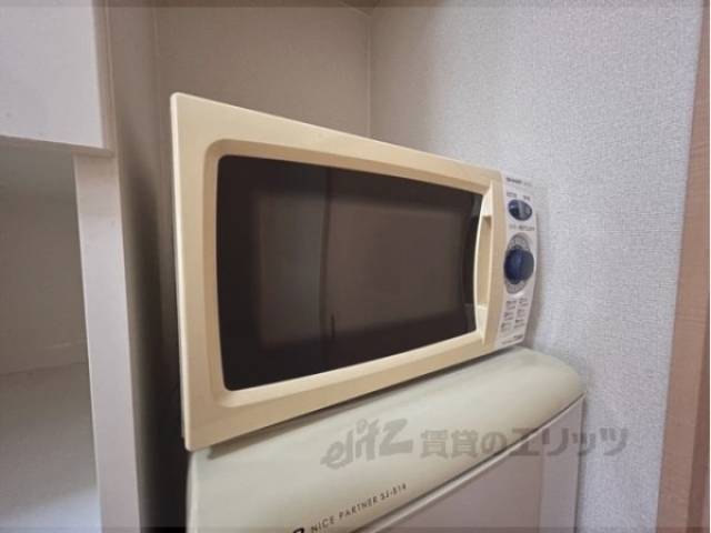 冷蔵庫置場　電子レンジ