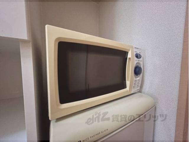 冷蔵庫置場　電子レンジ