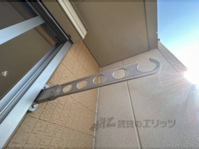 物干し竿掛け