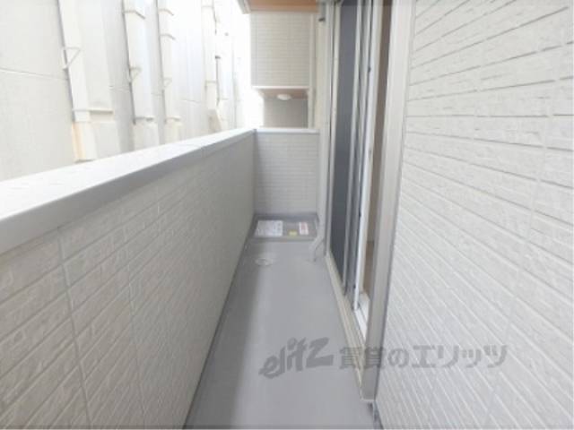 ベランダ　東向き