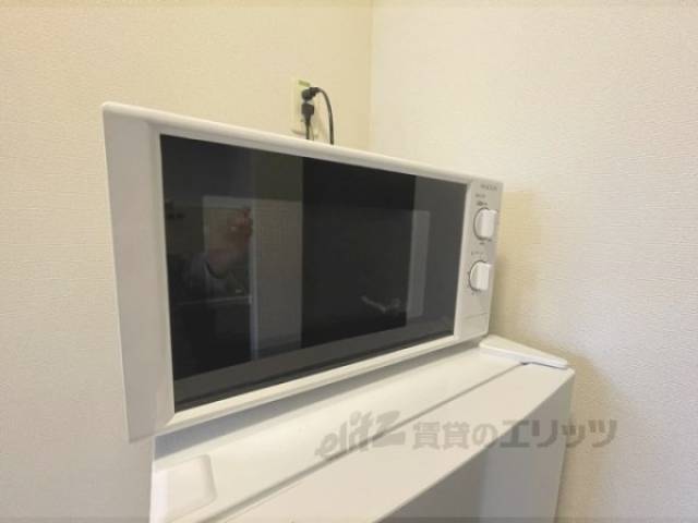 冷蔵庫置場　電子レンジ