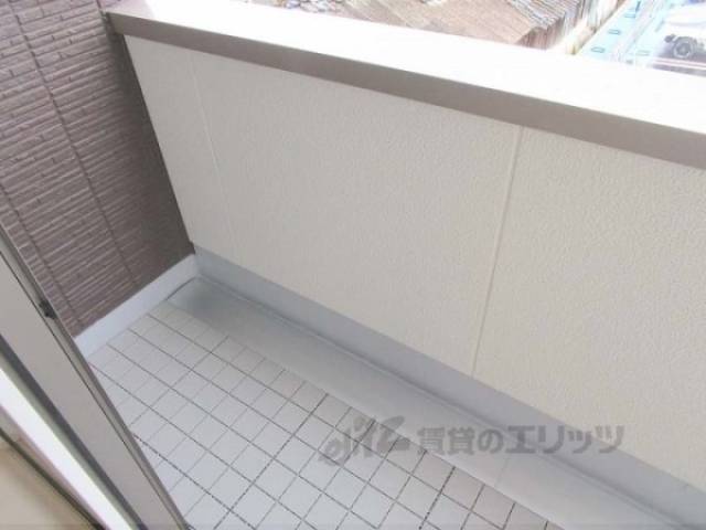 ベランダ　北側