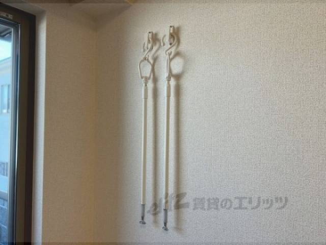 物干し竿掛け
