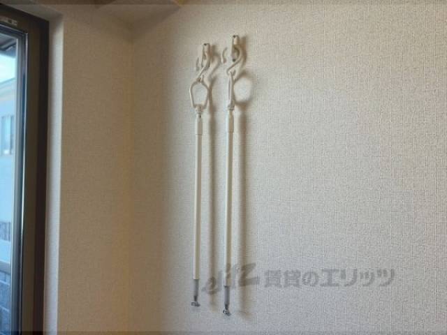 物干し竿掛け