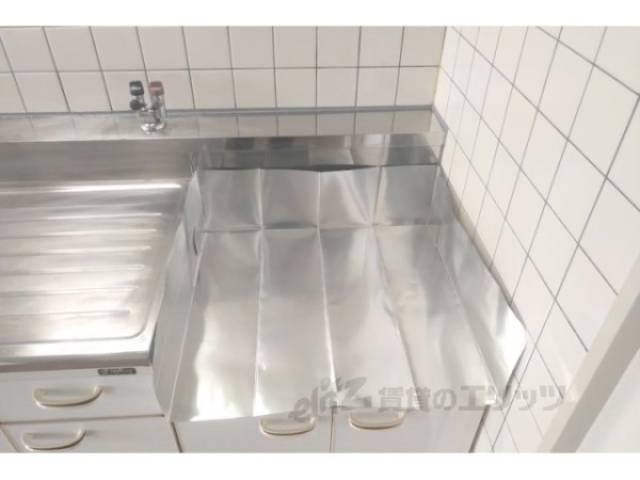 キッチン　コンロ置き場