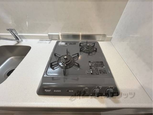 キッチン　ガス2口コンロ