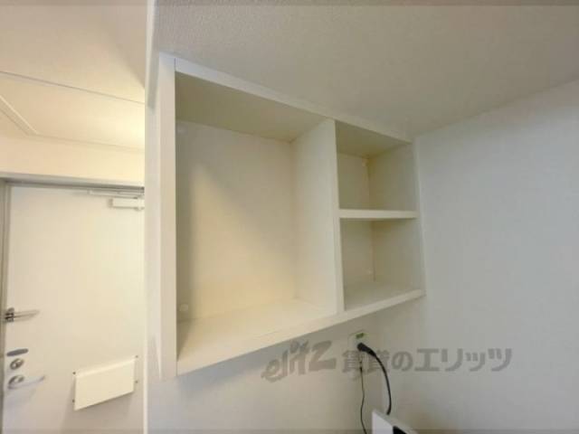 洗濯機置場　棚