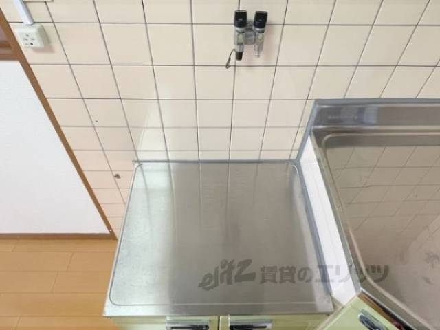 キッチン コンロ置場
