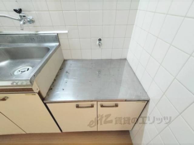 キッチン　コンロ置場