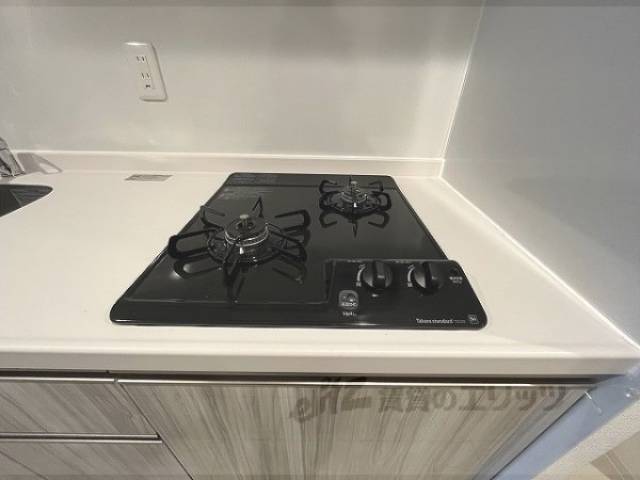 キッチン　ガス2口コンロ