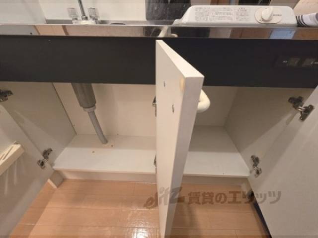 冷蔵庫置場　下収納