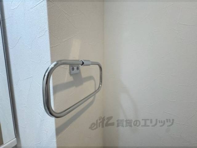 洗面所　タオル掛け