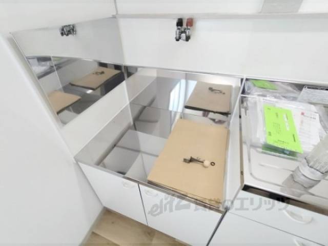 キッチン　コンロ置場