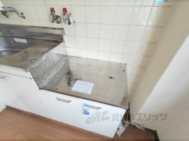 キッチン　コンロ置場