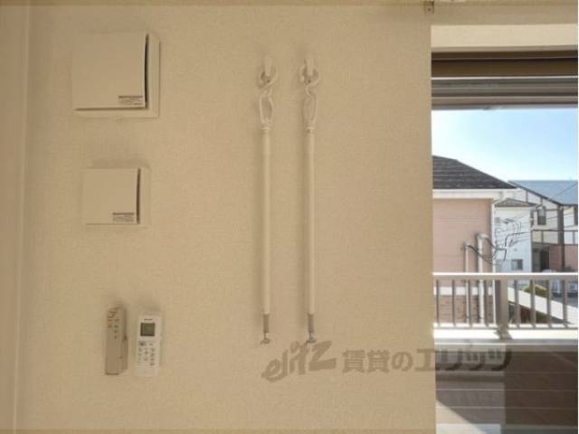 室内干し竿掛け