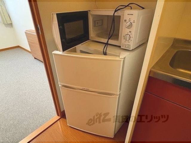 冷蔵庫置場　付属冷蔵庫・レンジ