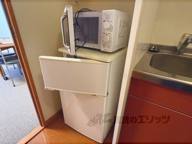 冷蔵庫置場　付属冷蔵庫・レンジ