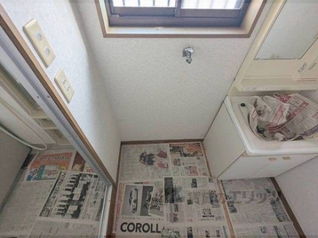 洗濯機置場