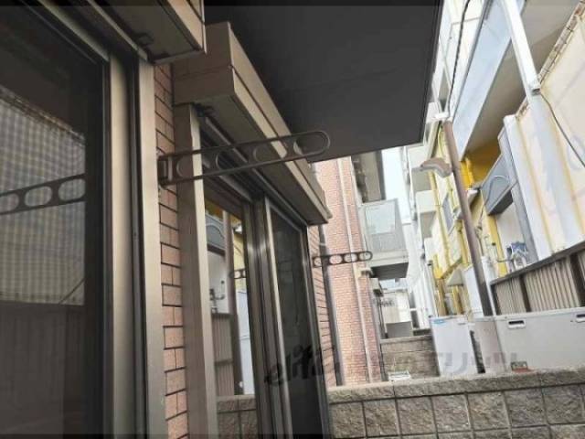 物干し竿かけ