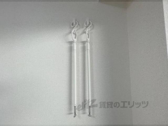 イメージ写真　室内干し竿掛け